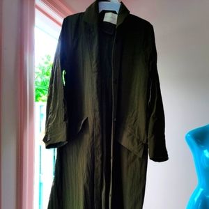 Fall Jacket- forest/hunter green from Babaton.